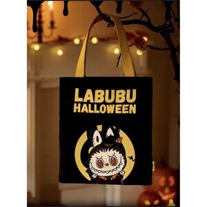 POPMART Labubu Halloween party series Canvas Bag - Glow in the dark
